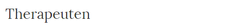 Therapeuten